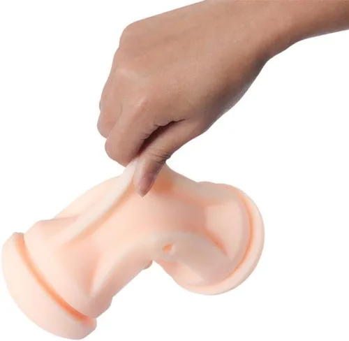 Vista 4 de Masturbadores masculinos Copa Stroker Juguetes sexuales para adultos, bomba de pene, entrenador realista con textura, vagina de bolsillo