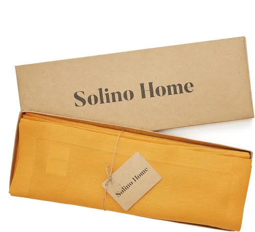 Vista 94 de Solino Home Juego de 4 manteles individuales blancos de 100 % lino puro de 14 x 14 pulgadas para invierno, San Valentín, primavera, Pascua, Fete