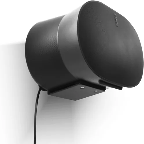 Vista 7 de Soporte para Sonos Era 300 Soporte de pared Sonos Era 300 Accesorios con gestión de cables integrada, estante de accesorios para altavoces de hogar
