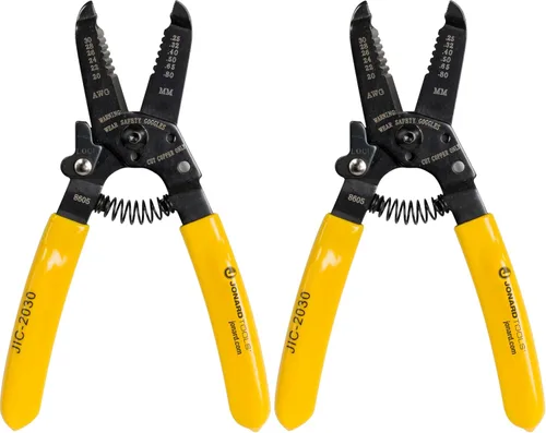 Vista 7 de Jonard Tools JIC-2030 - Pelacables y cortador de 20-30 AWG, longitud de 6-3/4 pulgadas
