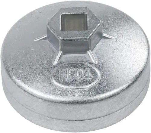 Vista 8 de Oil Filter Cap Wrench 65mm Inner Dia Aluminum Alloy 14 Flute Wrench