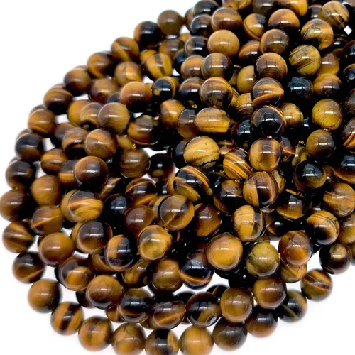 Vista 22 de Cuentas de ágata de pavo real natural de 0.236 in, cuentas redondas lisas de materiales de bricolaje, pulsera, collar, aretes, fabricación de joyas