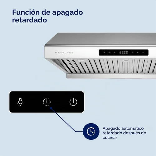 Vista 4 de Hauslane Campana extractora de 30 pulgadas debajo del gabinete, campana extractora de cocina de 900 CFM Extractor de 3 velocidades, campana