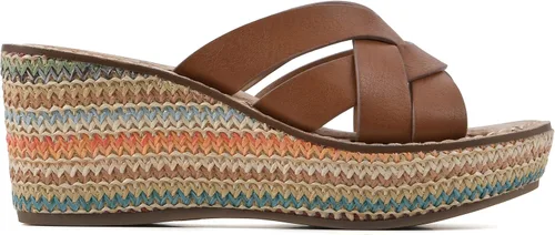 Vista 3 de WHITE MOUNTAIN Sandalias de plataforma Samwell para mujer