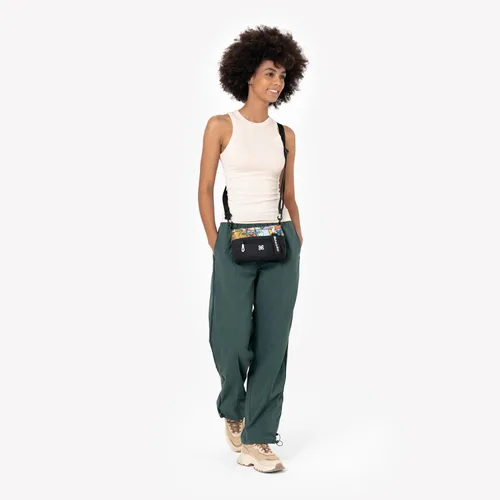Vista 131 de Sherpani Skye - Bolso cruzado pequeño, de nailon, ligero, para mujer, con protección RFID