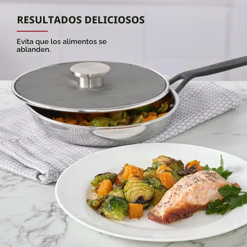 Vista 5 de KitchenAid Pantalla universal contra salpicaduras 2-Acero inoxidable