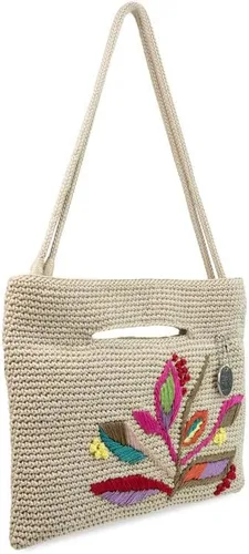 Vista 2 de The Sak Linden - Bolso cruzado convertible en ganchillo, correa ajustable multiusos