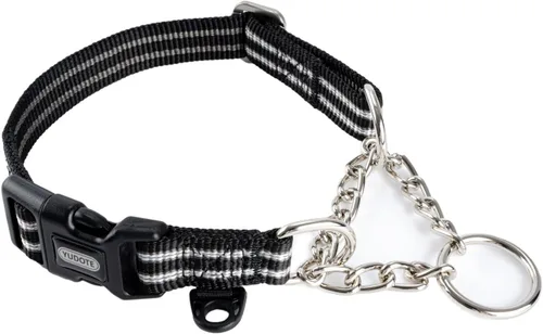 Vista 10 de Martingale - Collar para perro con cadena de acero y hebilla de liberación rápida, ajustable, floral, sin tirones, collares de entrenamiento Flamenco