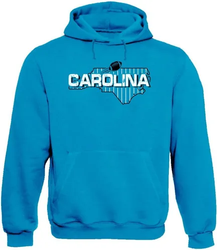 Vista 12 de Xtreme Apparrel Team Field Map Men's Hoodie Sweatshirt for Football Fans
