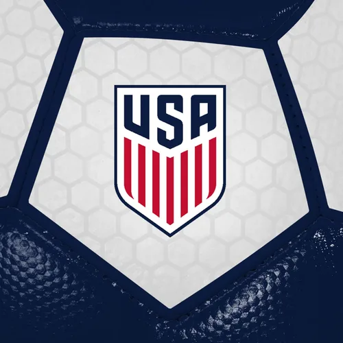 Vista 4 de Logo Brands Balón de fútbol oficial del equipo nacional masculino de los Estados Unidos, patrón completo de la marca del equipo, ideal para jugar