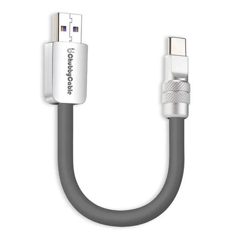 Vista 23 de chubbycable Cable corto USB C a C de 240 W, color naranja, 20 pulgadas Para iPhone 18/17/16/15 Series, MacBook Pro/Air, Galaxy S26/S25/S24, cable