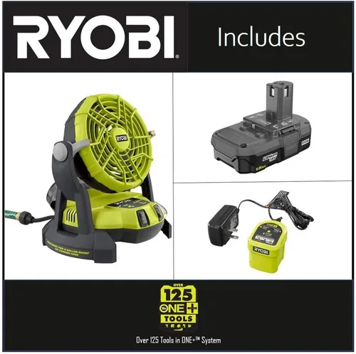 Vista 2 de KIT DE VENTILADOR DE MISTING SUPERIOR DE CUBO ONE+ DE 18V