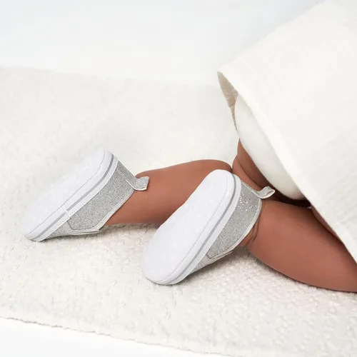 Vista 3 de Gerber baby-girls unisex-baby Newborn Infant Toddler Boy and Girl Slip-on Sneaker Crib Shoe