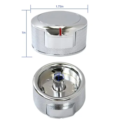 Vista 3 de W11156487 KFED500EBL03, YKFED500EBS0, YKFED500EBS3, KFED500ESS03 Reemplazo de perilla de rango para Kitchenaid Whirlpool