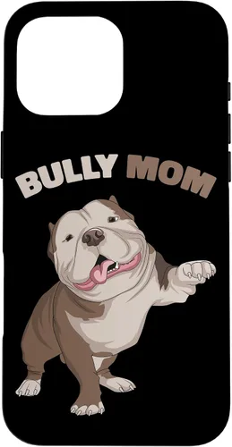 Vista 19 de American Bully Mom Dog Mama Funny Women Case for iPhone 17