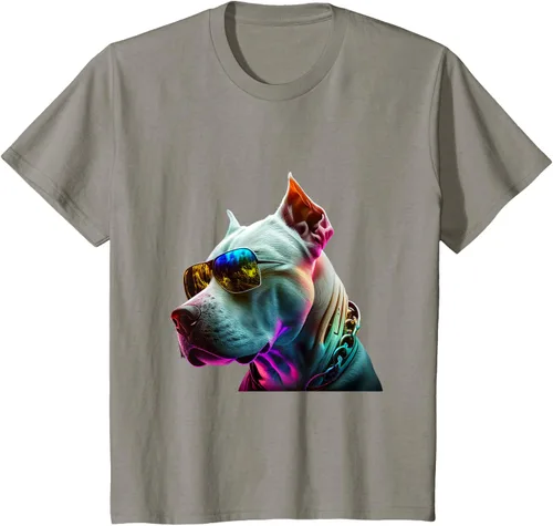 Vista 33 de Dogo Argentino Dogs Dogo Argentinos Camiseta, Negro