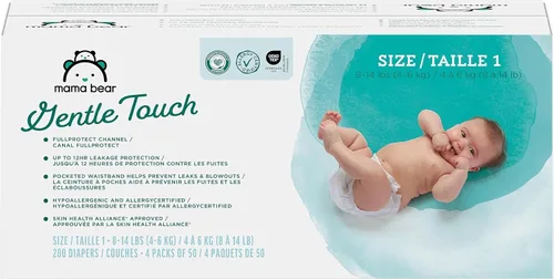 Vista 24 de Marca Amazon - Pañales Mama Bear de toque suave, talla 1, 50