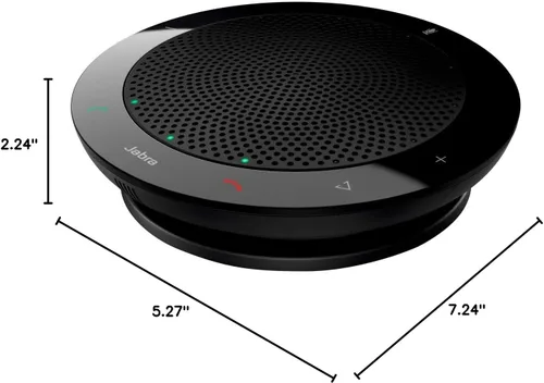 Vista 8 de Jabra – bocinas USB para Skype, Negro