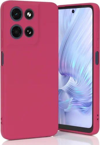 Vista 21 de Funda de silicona suave para Moto G 2026, color negro