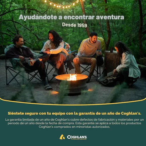 Vista 7 de Coghlan's Estufa de Campamento Plegable Portátil – Estufa de Cocina Compacta y Ligera de Acero para Camping, Mochilero, Senderismo o Uso
