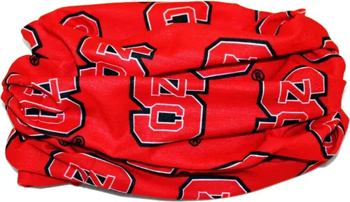 Vista 2 de NC State Wolfpack Bandana Headwear Facemask - NCSU Tube Scarf