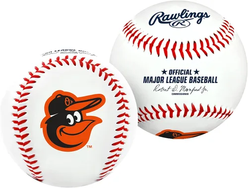 Vista 31 de Rawlings Béisbol oficial de la MLB 2026 con logo del equipo Todos los 30 equipos de la MLB disponibles