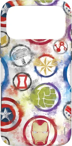 Vista 22 de Marvel Avengers Super Hero Icons - Carcasa para iPhone 17