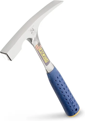 Vista 9 de Estwing Martillo de carpintero/albañil - Herramienta de albañil de 16 oz con construcción de acero forjado y mango con reducción de impacto