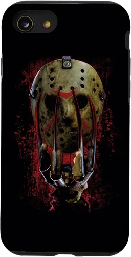 Vista 17 de Funda para máscara y garras de Freddy vs Jason para iPhone 13