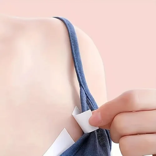 Vista 9 de Doble echó a un lado la cinta adhesiva echada a un lado de la moda de la cinta adhesiva de la manera de la cinta