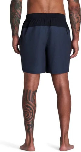 Vista 6 de Under Armour Traje de baño estándar cómodo para hombre, pantalones cortos con cierre de cordón y cintura elástica completa