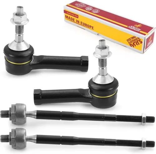 Vista 43 de Metrix Premium Chassis Parts - Kit de 4 piezas de extremos de barra de acoplamiento frontal exterior e interior compatible con Nissan Pathfinder