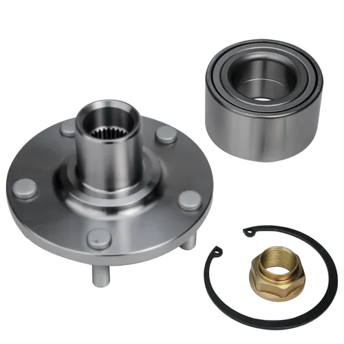 Vista 139 de Detroit Axle - Cojinete de rueda delantera para Honda Civic Chevy Aveo5 Spark Pontiac Lemans Pontiac G3 Wave Optima Suzuki Swift+ VW Jetta Rabbit