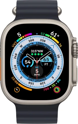 Vista 3 de Correa Apple Watch - Correa Oceánica (49mm) - Medianoche - Extensión