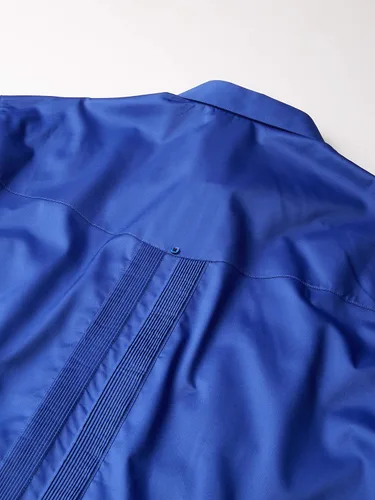 Vista 2 de Azaro Uomo Guayabera de manga larga estilo cubano bordado para hombre