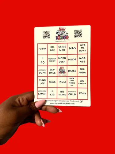 Vista 6 de Hip Hop, juego de bingo de música R&B, juegos de cartas para adultos, juegos familiares, tableros de bingo, diversión para la familia, diversión