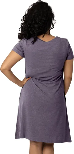Vista 4 de Kindred Bravely Eleanora - Camisón de maternidad y lactancia ultra suave y vestido de descanso