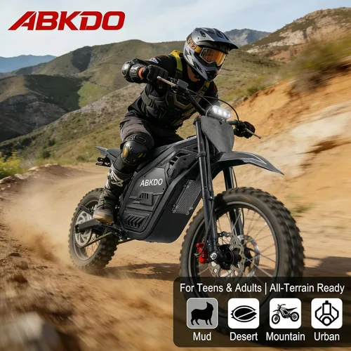 Vista 3 de Motocicleta eléctrica para adultos adolescentes, motor de 4000 W Estilo clásico