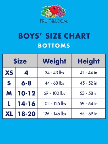Vista 2 de Fruit of the Loom Paquete de 5 calzoncillos tipo bóxer con estampado surtidos para niños