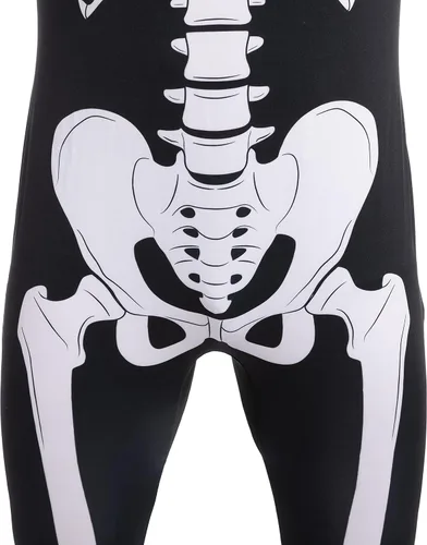 Vista 6 de Spooktacular Creations Body de esqueleto para Halloween y hombre disfraz con capucha para fiestas temáticas de adultos Halloween
