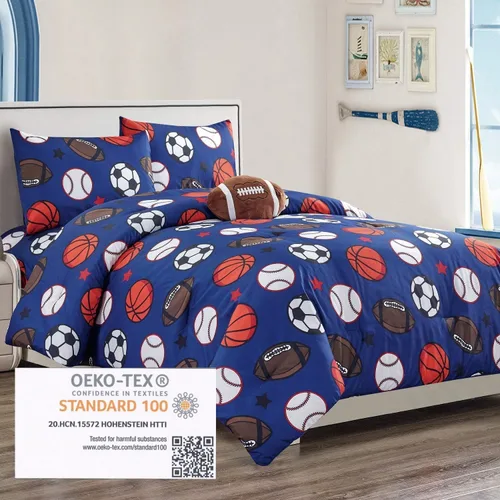 Vista 2 de Ropa de cama colección WPM para niños Fútbol