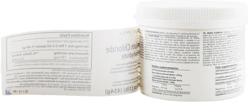 Vista 4 de 1 libra de cloruro de magnesio hexahidrato Ingredientes de grado farmacéutico Polvo de cristal Pure Ph. EUR., BP, USP, 100% Heiltropfen®