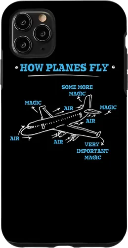 Vista 13 de Regalo de avión para pilotos y nerds de aviación - Funda Wie para iPhone 17