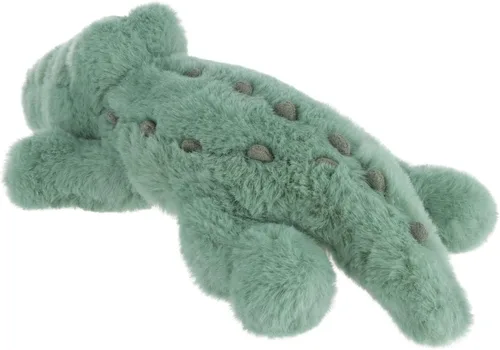 Vista 5 de Apricot Lamb Juguetes de peluche Mosstone Happy Crocodile de peluche, suave, perfecto para niños, 11.8 pulgadas