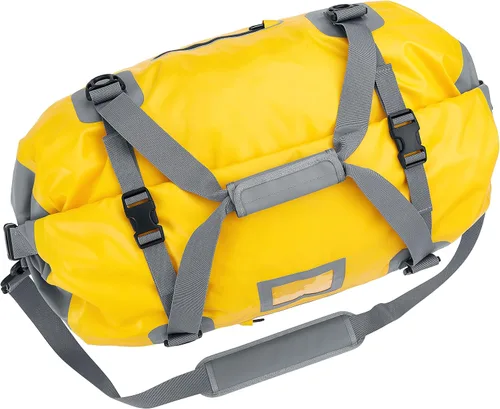 Vista 3 de Skog Å Kust DuffelSak Bolsa impermeable 40L amarillo