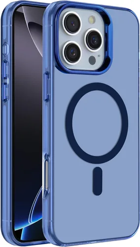 Vista 9 de S. Tedazo Funda magnética para iPhone 7/8 Plus (5.5 pulgadas) compatible con MagSafe, [no amarillenta] delgada, a prueba de golpes, funda para Negro