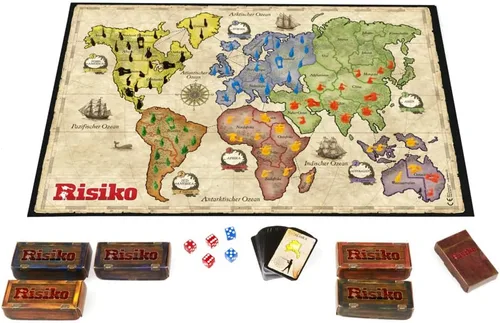 Vista 2 de Hasbro Gaming – Riesgo multicolor