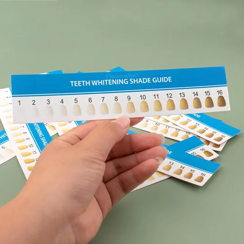 Vista 5 de Framendino, Paquete de 20 tablas de blanqueamiento dental para el cuidado bucal del hogar