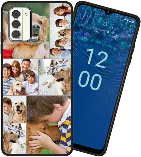 Vista 2 de Funda de teléfono personalizada para Nokia G310 5G, collages de múltiples imágenes, funda protectora a prueba de arañazos y caídas, funda protectora