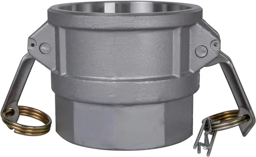 Vista 8 de 2 piezas de aluminio Camlock (1 pulgada D) accesorios de manguera de leva y ranura, accesorios de bloqueo de leva, acoplador hembra x rosca NPT